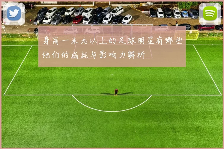 身高一米九以上的足球明星有哪些他们的成就与影响力解析